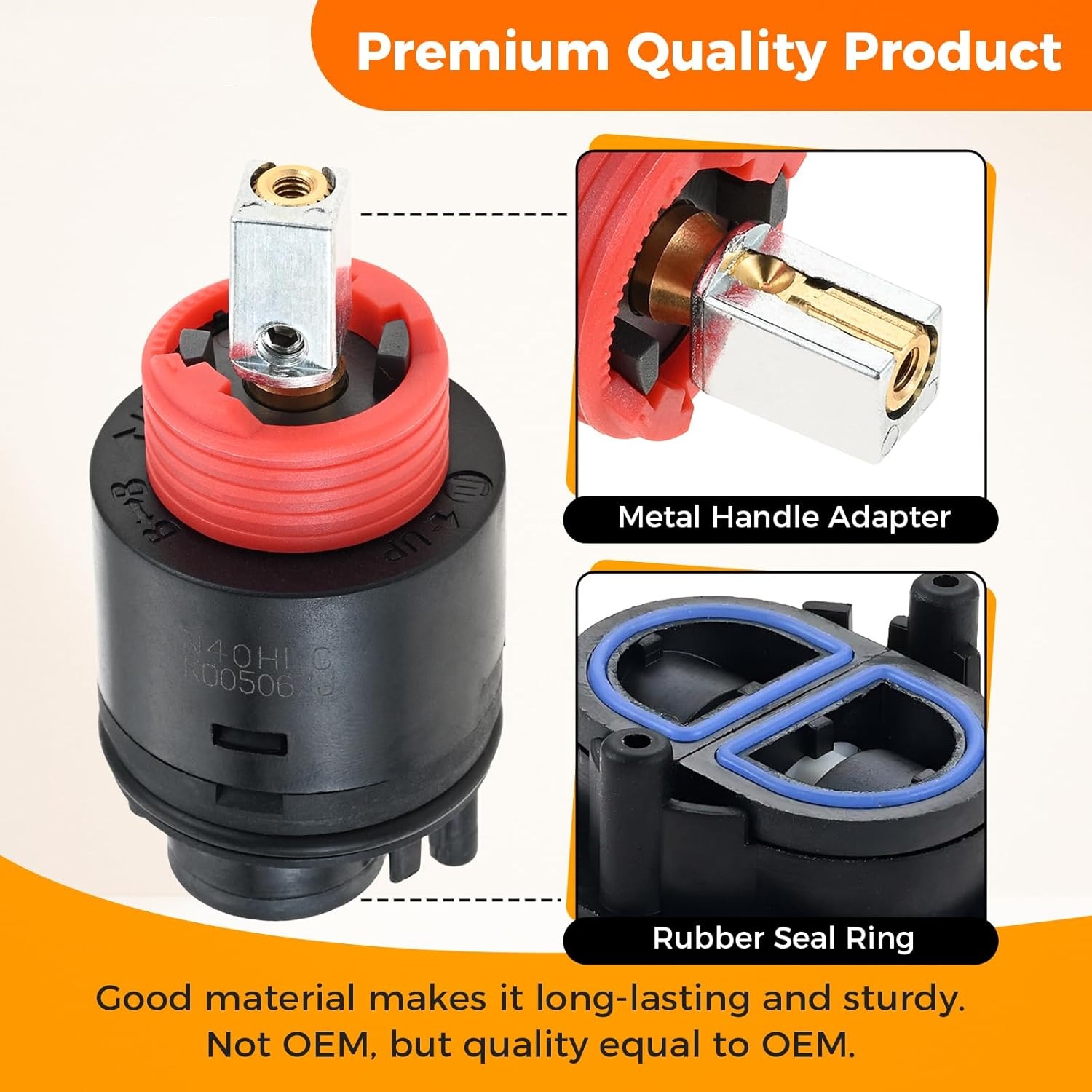 N40HLC خرطوشة الدش نوع F 40 مل - مراجعة Shower Valve Cartridge وسعره