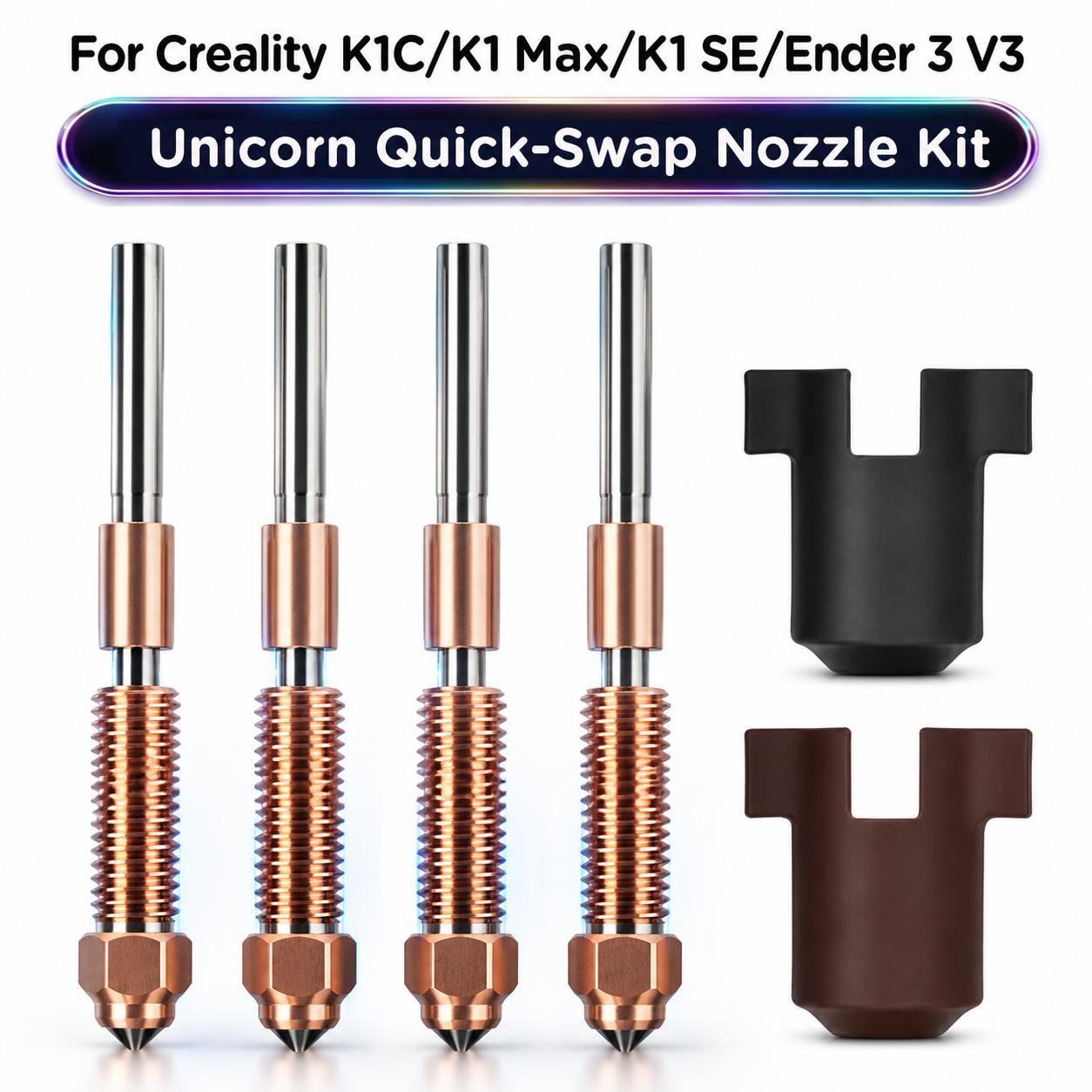 فوهة لطابعات كرياليتي K1C K1 M - مراجعة Creality Printer K1 وسعره