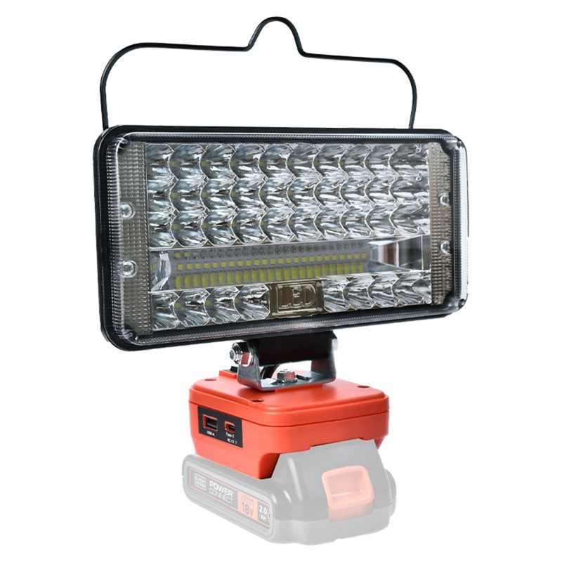 مصباح A11E-Led لبطارية BLACK+D - مراجعة Black+Decker Tool 20V Max وسعره